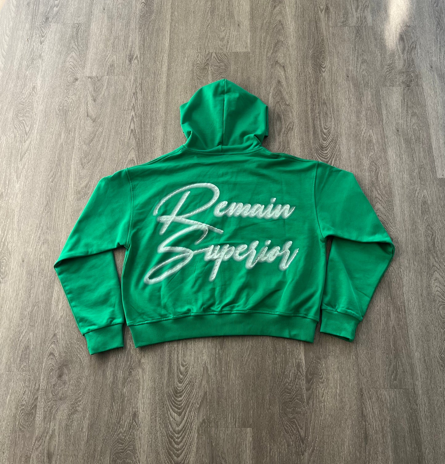 Remain Superior Hoodie - Green